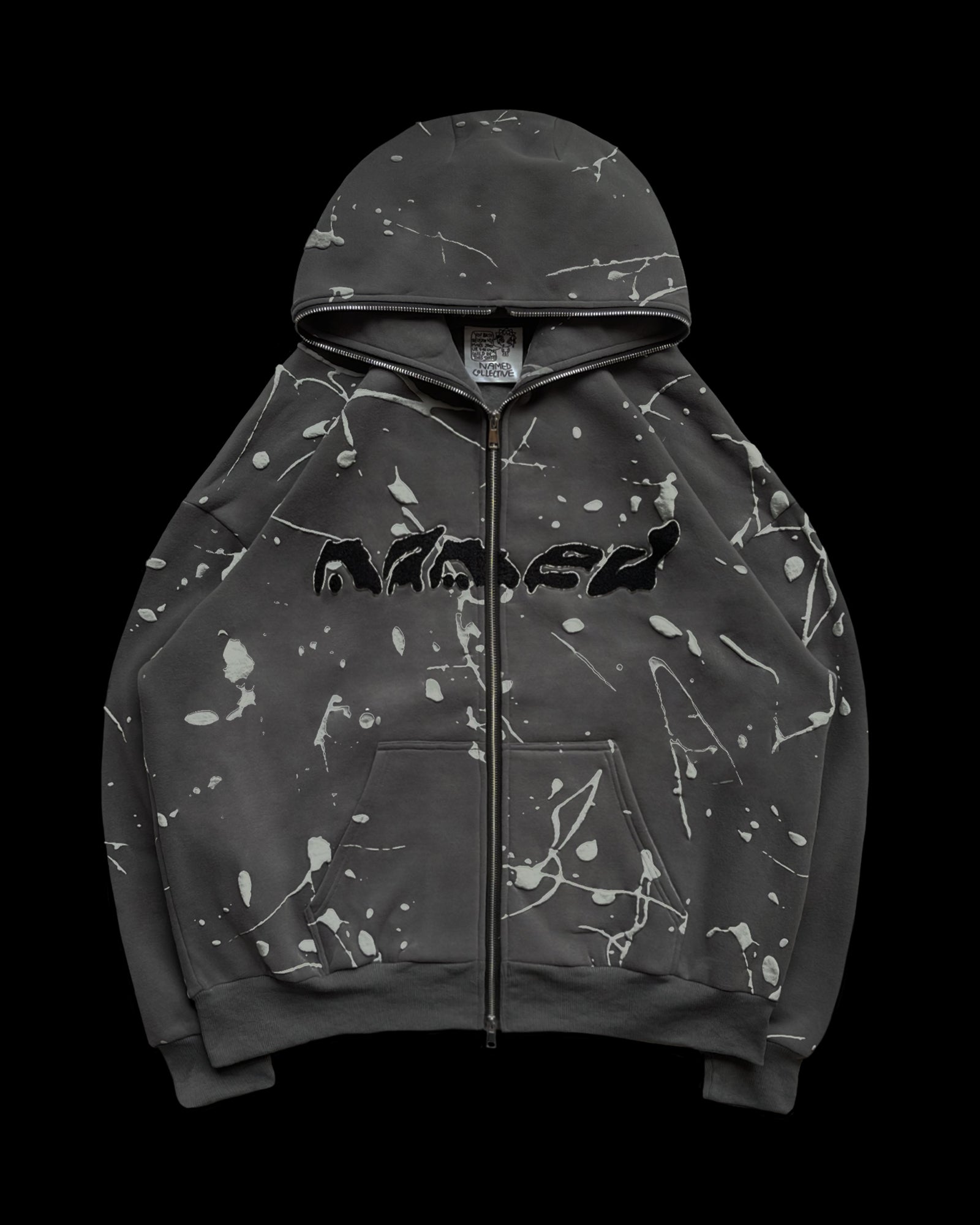 THORN RHINESTONE ZIP HOODIE BLACK – NAMED COLLECTIVE® | lupon.gov.ph