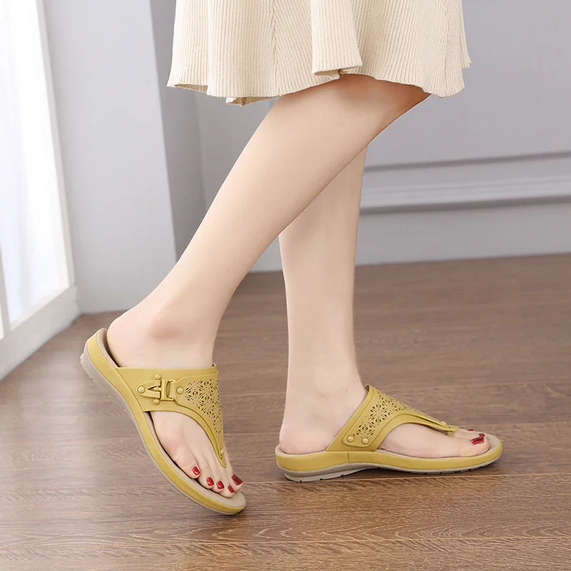 Women Retro Comfort Soft Sole Flip Flops Slipper