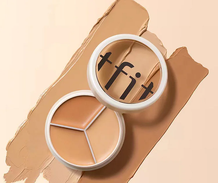 TikTok 3-color Concealer Conceal Cover Dark Circles Freckles