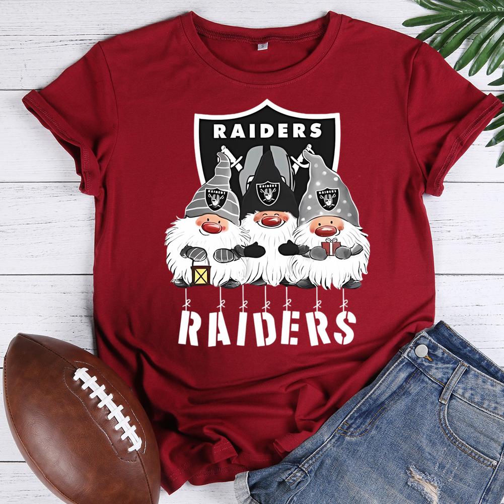 raiders team Round Neck T-shirt-0023045-Guru-buzz