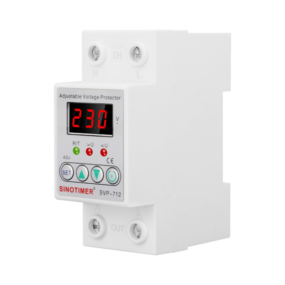 Over Under Voltage Protective Device 220V Automatic Reset Protector Relay, 40a, 501 Original
Over Under Voltage Protective Device 220V Automatic Reset Protector Relay, 40a, 501 Original