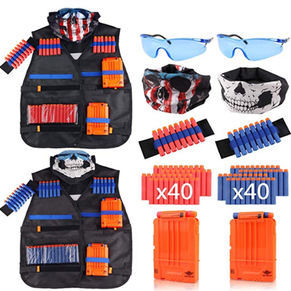 Kids Vest Suit Kit Soft Bullet Set for Nerf N-Strike Elite Series Game Toys, 501 Original
Kids Vest Suit Kit Soft Bullet Set for Nerf N-Strike Elite Series Game Toys, 501 Original