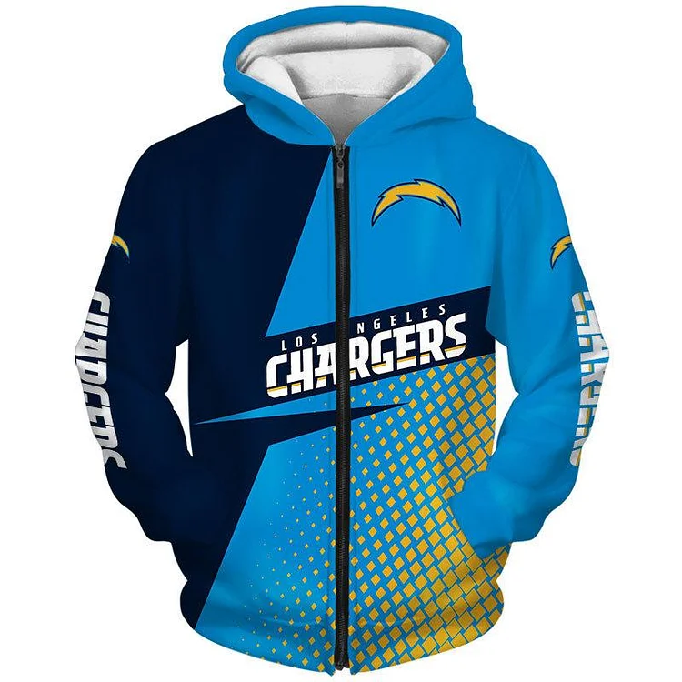 Los Angeles Chargers Limited Edition Zip-Up Hoodie