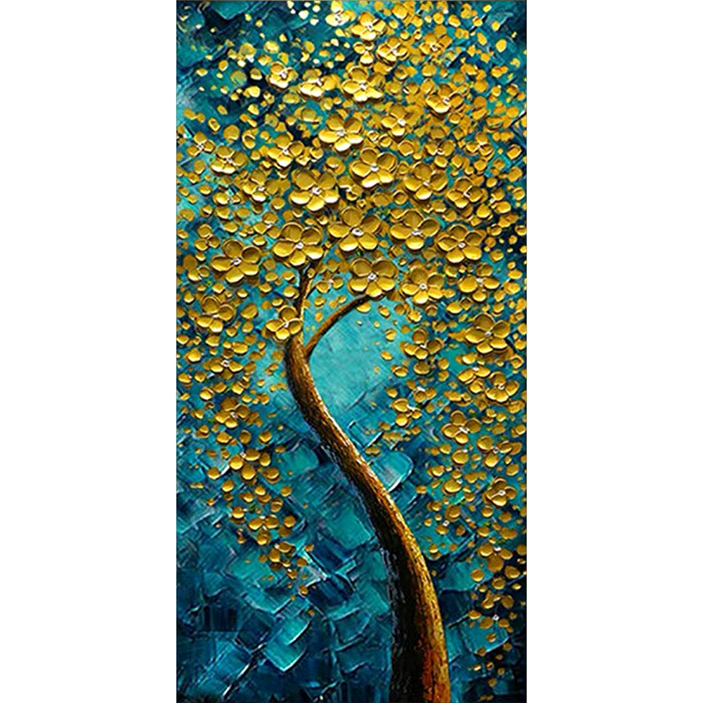 Golden Flower Tree - Round Drill Diamond Painting - 45*85CM (Big Size), 501 Original
Golden Flower Tree - Round Drill Diamond Painting - 45*85CM (Big Size), 501 Original