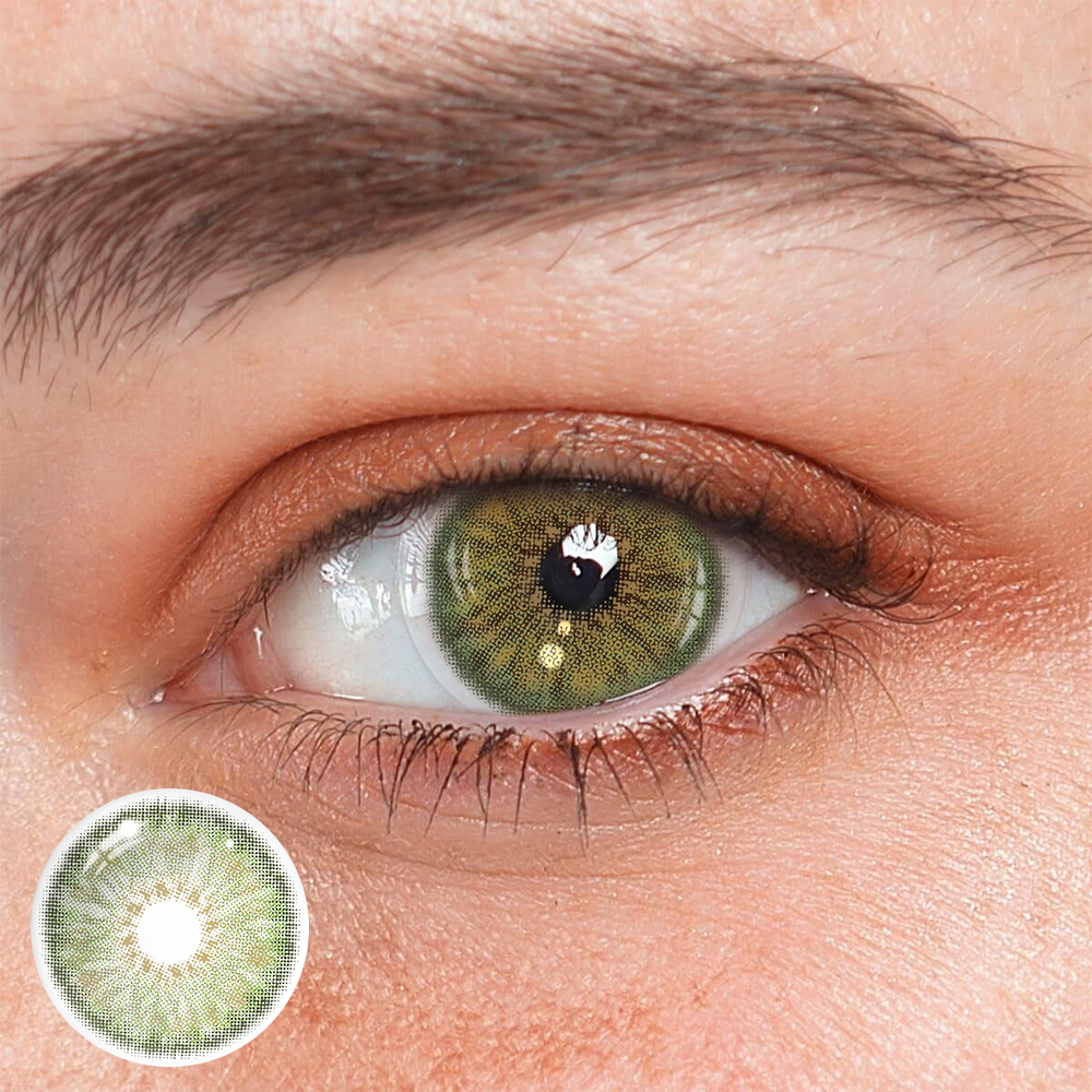 Cyrene Matcha Green Coloured Contact Lenses