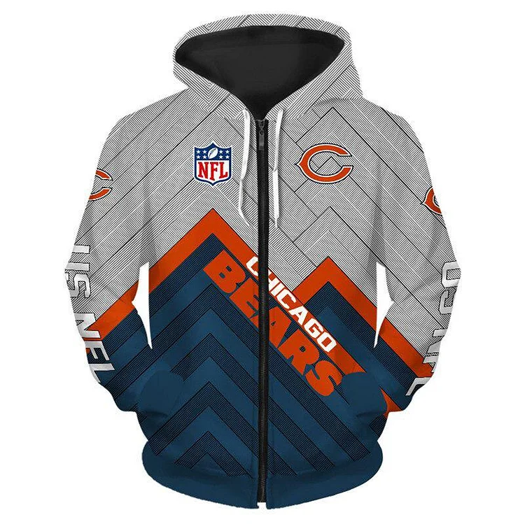 Chicago Bears Limited Edition Zip-Up Hoodie
