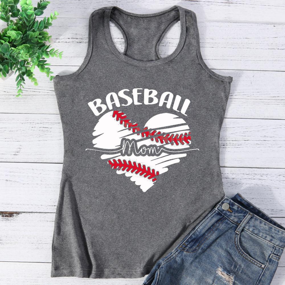 Baseball Mom Vest Top-Guru-buzz