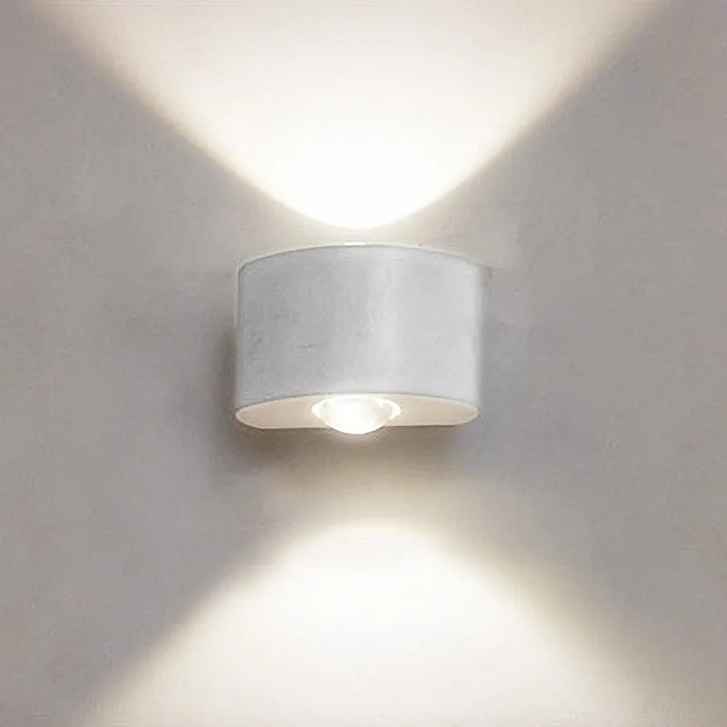 Orr Modern Rectangular Metal Outdoor Wall Lamp Water-Wave