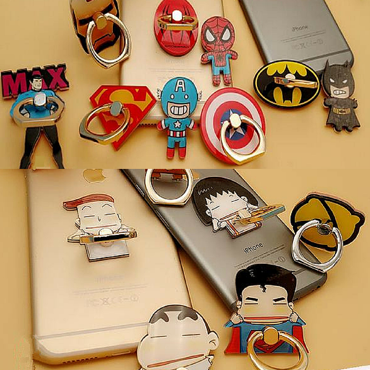 16 Patterns Kawaii Cartoon Ring Holder for Phone SP166487