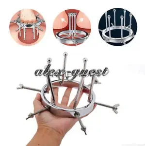 pornhint Pornhint Metal Chastity Dilator Expander Adjustable Speculum Device Women Spreader