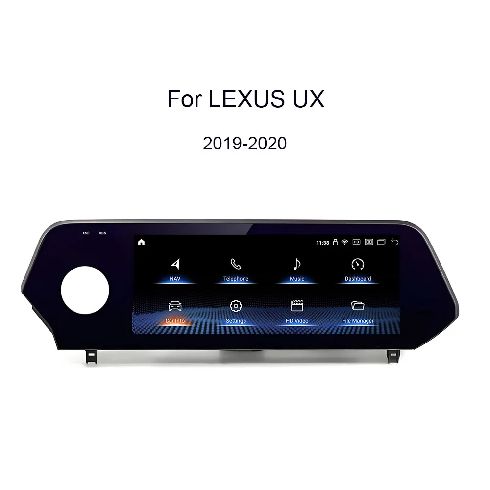 For LEXUS UX 200 250 260 2019-2020 year Android Car Radio Audio CarPlay GPS Navigation Multimedia Player