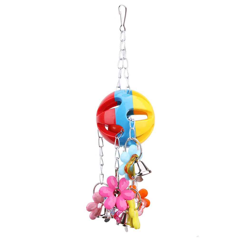 Pet Bird Toy Parrot Macaw Suspension Hanging Cage Chew Toys with Bells, 501 Original
Pet Bird Toy Parrot Macaw Suspension Hanging Cage Chew Toys with Bells, 501 Original