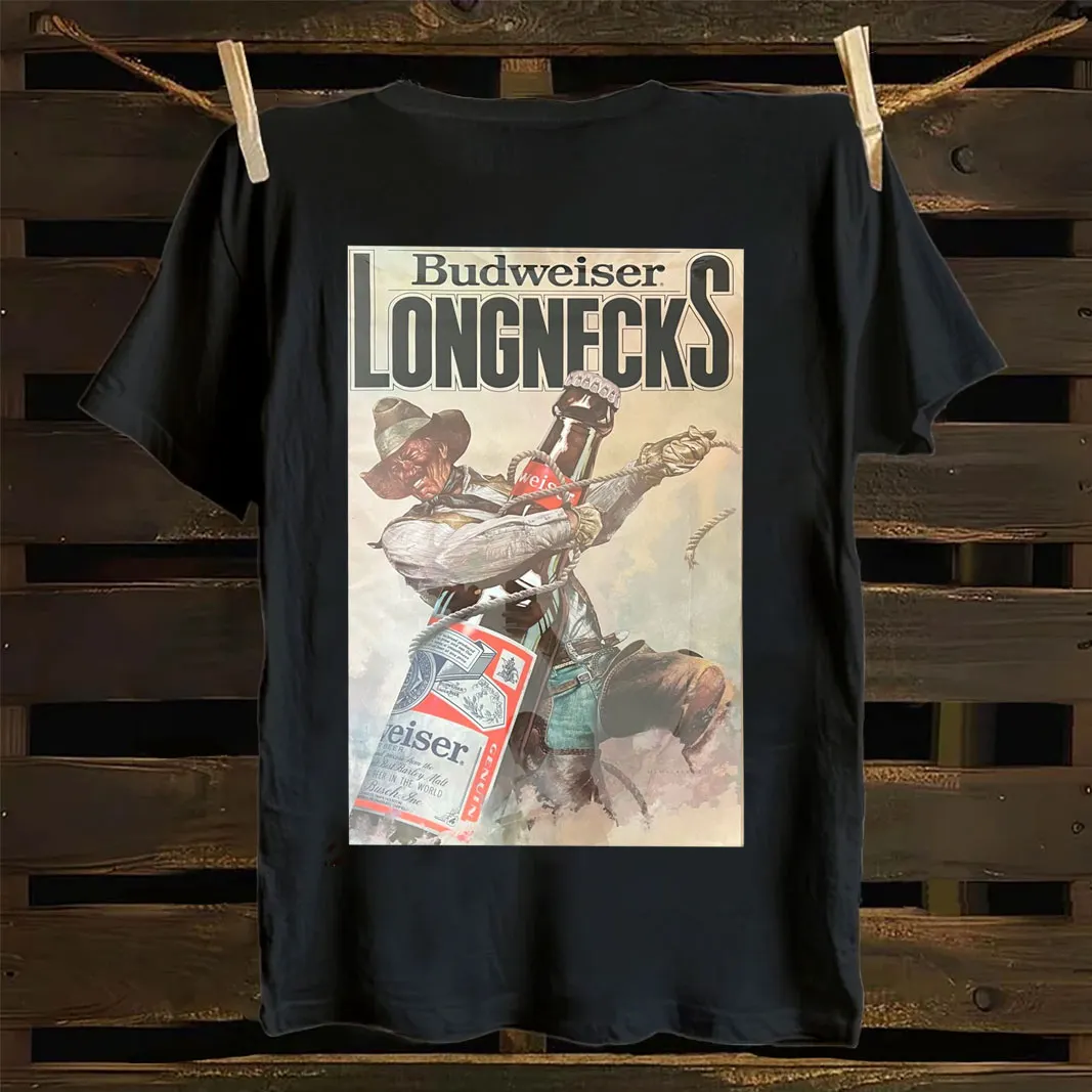Classic Graphic Tee With Cowboy Design