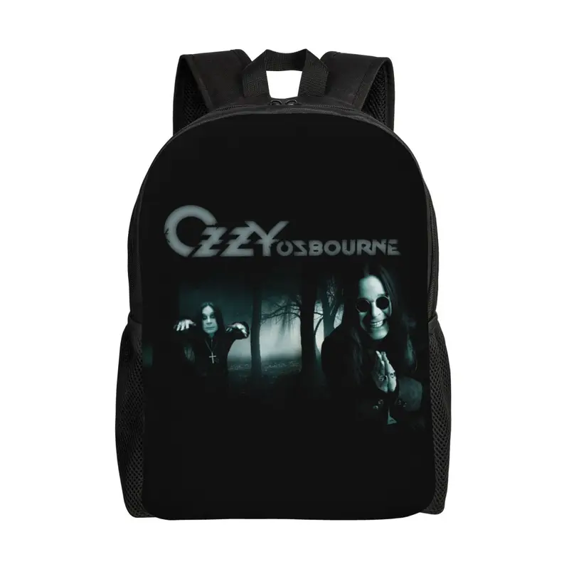 Wallenrisen Ozzy Osbourne Hard Rock Travel Backpack Men Women School Laptop Bookbag Glam Metal College Student Daypack Bags Women's Backpacks & Bookbags