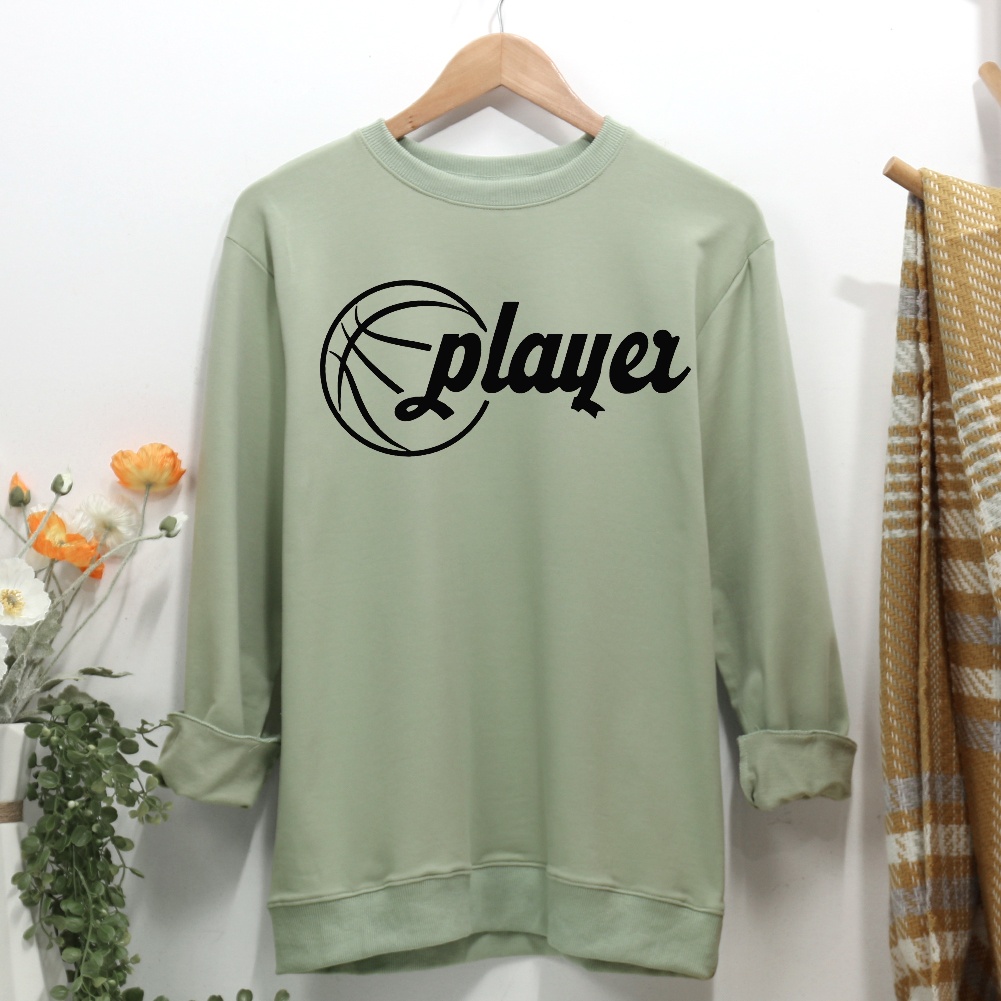 Basketball Player Women Casual Sweatshirt-Guru-buzz