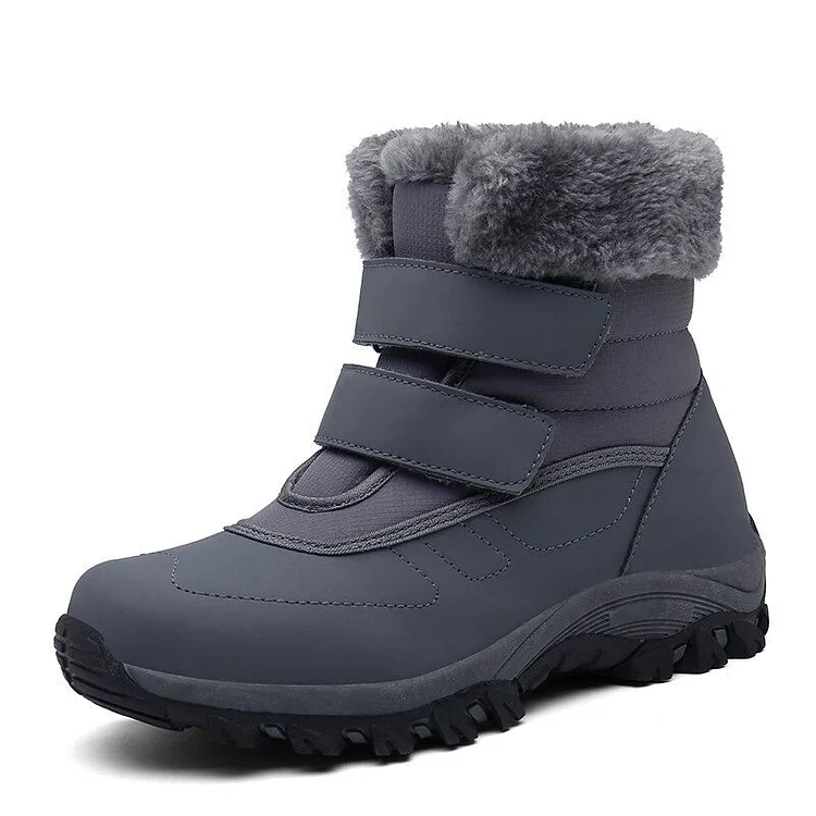 Orthopedic Women Thick Fur Padded Boots Cozy Outdoor Waterproof Winter Shoes