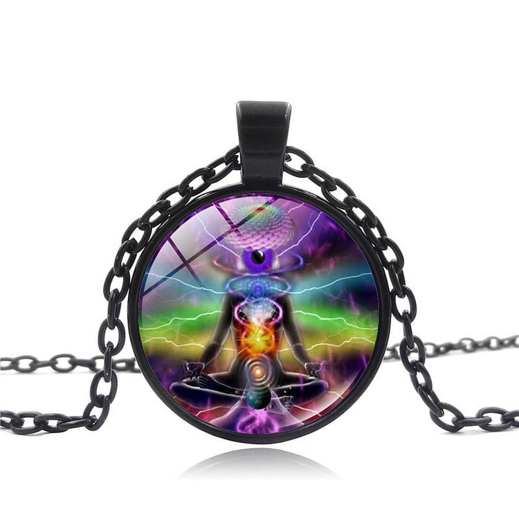 YOY-Women Yoga Balance Necklace