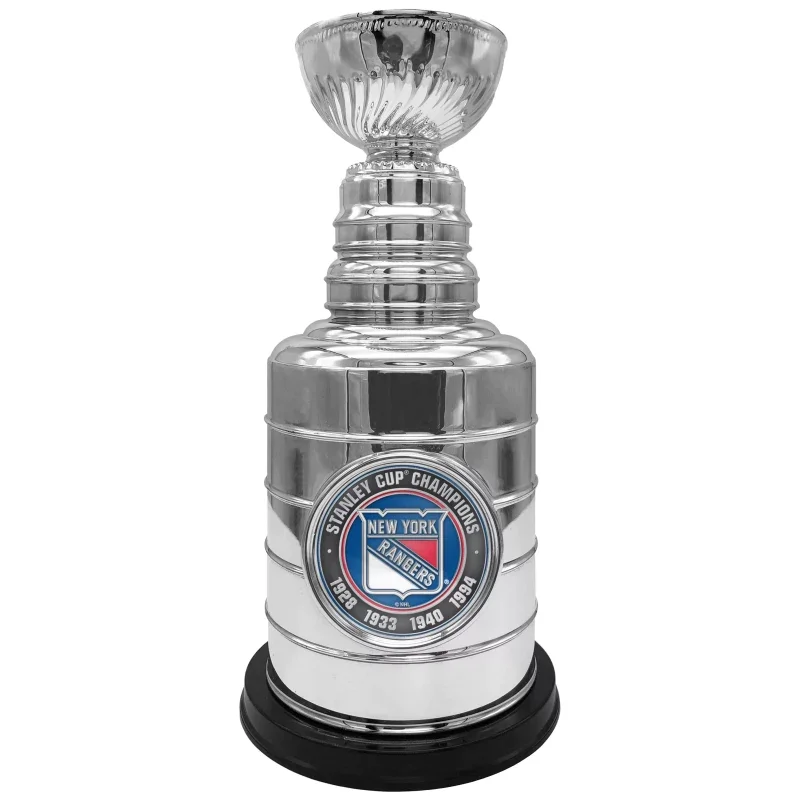 New York Rangers NHL Stanley Cup Champions Resin Replica Trophy 9.8 Inches