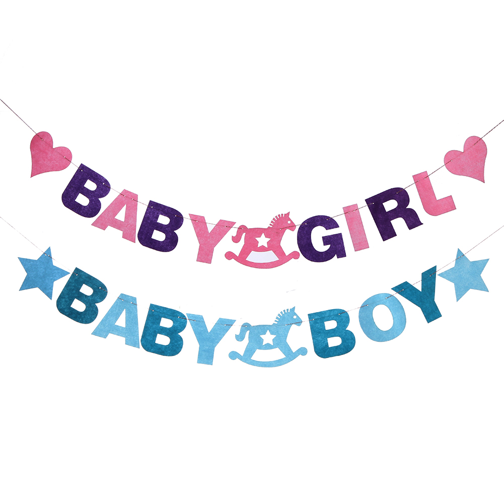 Baby Flags Reusable Felt Haning Banners Party Room Decoration, Pink for girl, 501 Original
Baby Flags Reusable Felt Haning Banners Party Room Decoration, Pink for girl, 501 Original