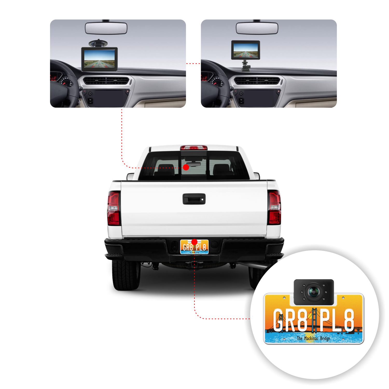 How to choose a car backup camera? VECLESUS® Rear View Safety GING