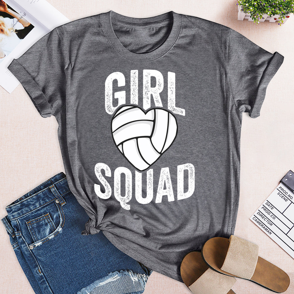 Girl Squad Volleyball   T-shirt Tee -03948-Guru-buzz