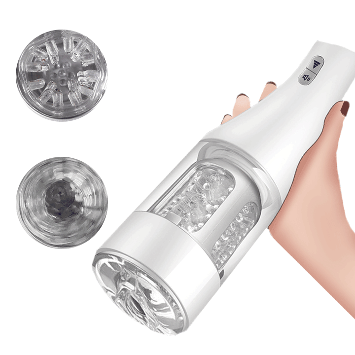 Automatic Telescopic Rotation Male Erotic Masturbator Cup For Adult