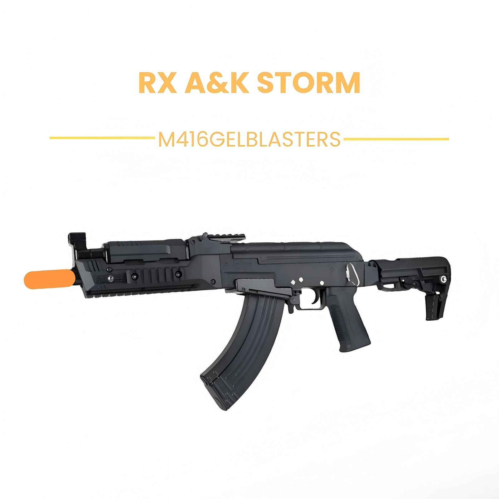 Rx A&K Storm Assault Rifle Gel Blaster Gun – Realistic, Durable