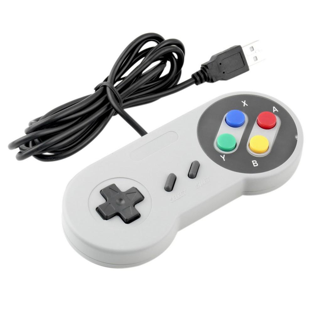 4 Buttons Super Nintendo SNES USB Game Controller for PC/MAC Controllers, 1#, 501 Original
4 Buttons Super Nintendo SNES USB Game Controller for PC/MAC Controllers, 1#, 501 Original