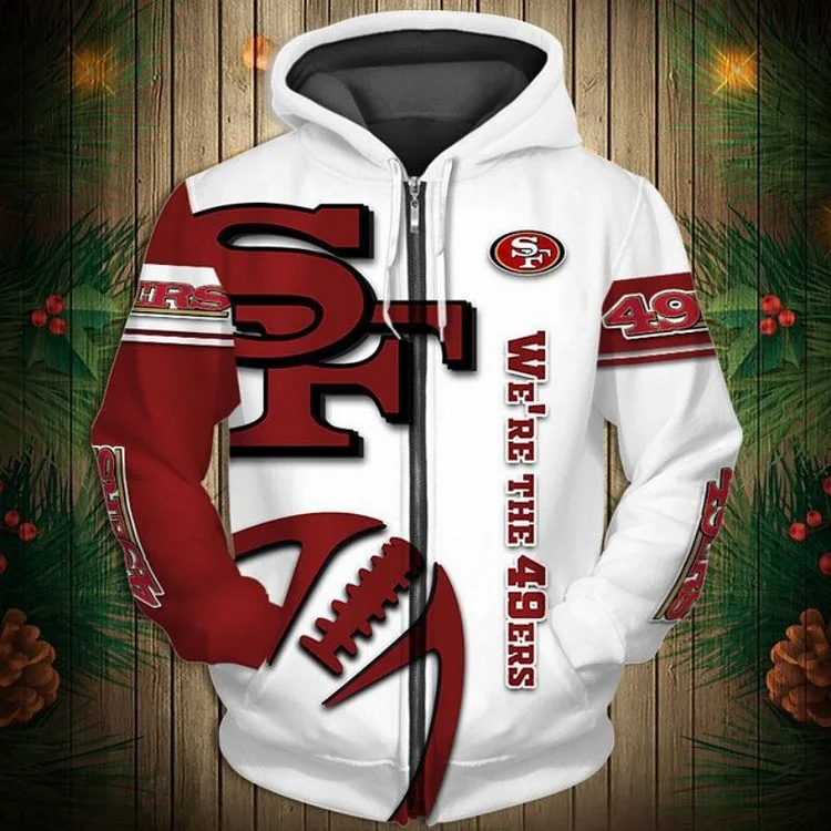 San Francisco 49ers
Limited Edition Zip-Up Hoodie