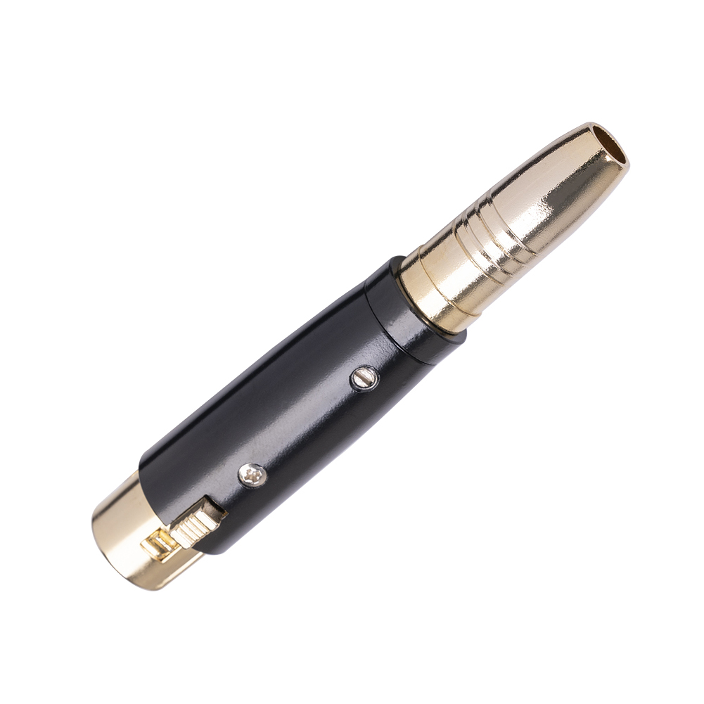 1pc Gold Plated XLR 3-Pin Female to 1/4 inch 6.35mm Female Audio Adapter, 501 Original
1pc Gold Plated XLR 3-Pin Female to 1/4 inch 6.35mm Female Audio Adapter, 501 Original