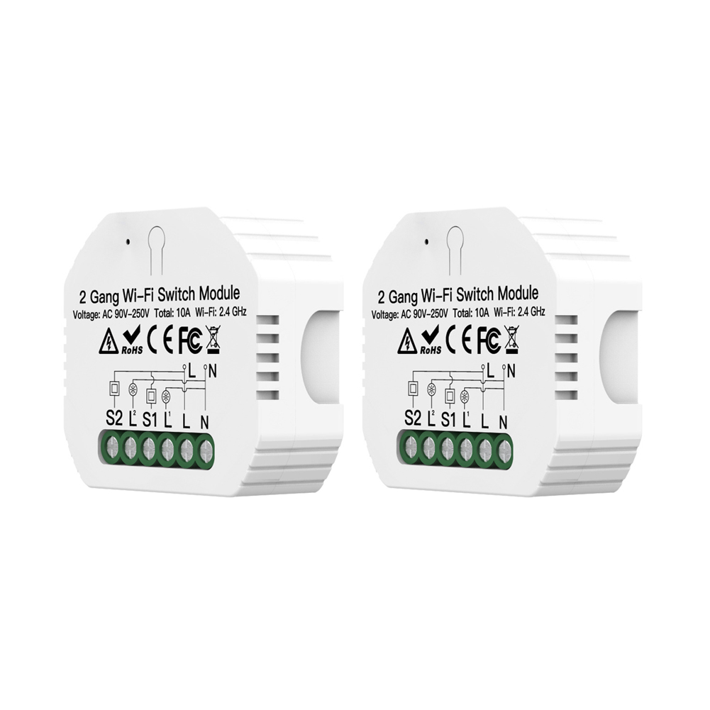 Lighting Switch Relay Module 2 Gang Intelligent Switch Module Voice Control, 501 Original
Lighting Switch Relay Module 2 Gang Intelligent Switch Module Voice Control, 501 Original