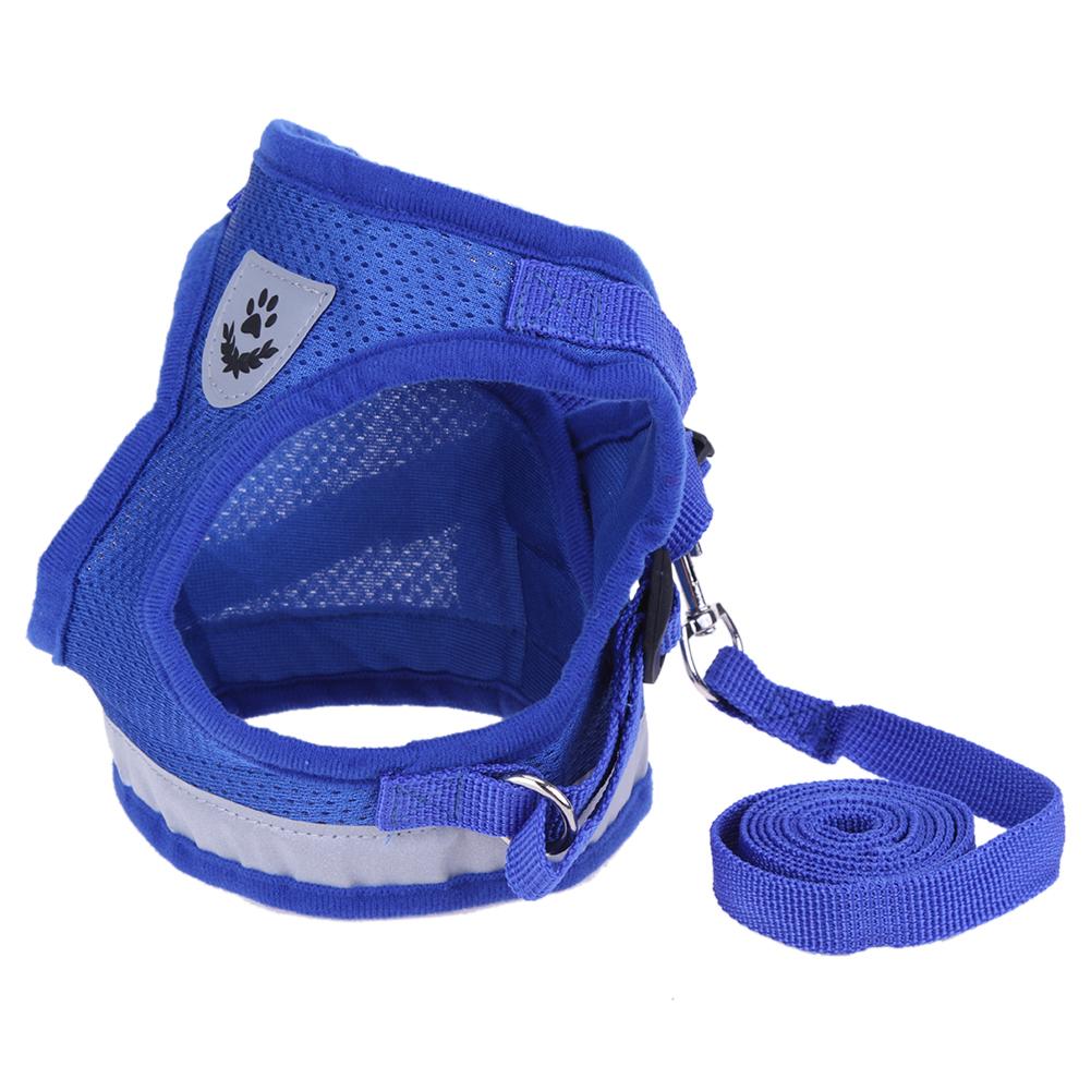 1pc Breathable Dog Harness Polyester Mesh Vest Leash Pet Chest Strap Rope, Blue, 501 Original
1pc Breathable Dog Harness Polyester Mesh Vest Leash Pet Chest Strap Rope, Blue, 501 Original