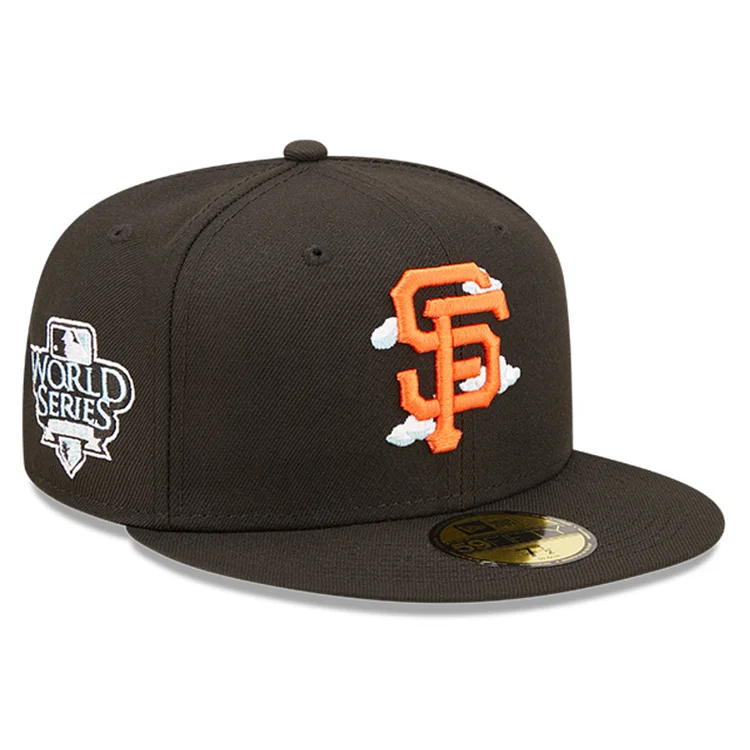 New Era 59Fifty Comic Cloud San Francisco Giants Patch Hat - Black QueenFunky