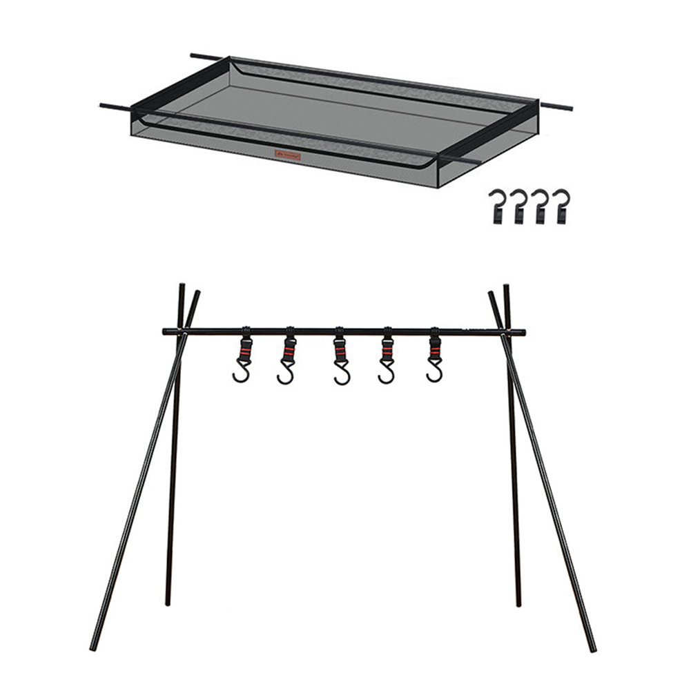 ShineTrip Hanging Rack Pot Hanger for Outdoor Camping Storage Shelf, Tripod, 501 Original
ShineTrip Hanging Rack Pot Hanger for Outdoor Camping Storage Shelf, Tripod, 501 Original