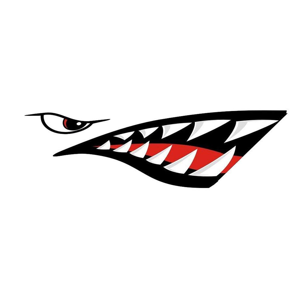 2pcs Waterproof Shark Teeth Mouth Vinyl Decal Stickers for Kayak Canoe Boat, 501 Original
2pcs Waterproof Shark Teeth Mouth Vinyl Decal Stickers for Kayak Canoe Boat, 501 Original