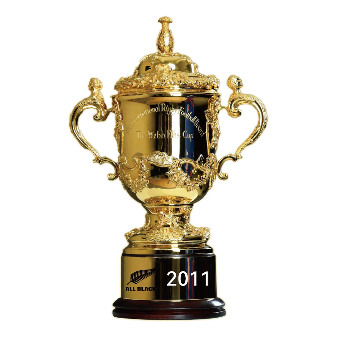 The Webb Ellis Cup Rugby World Cup Champions Trophy Metal 10cm (2011)