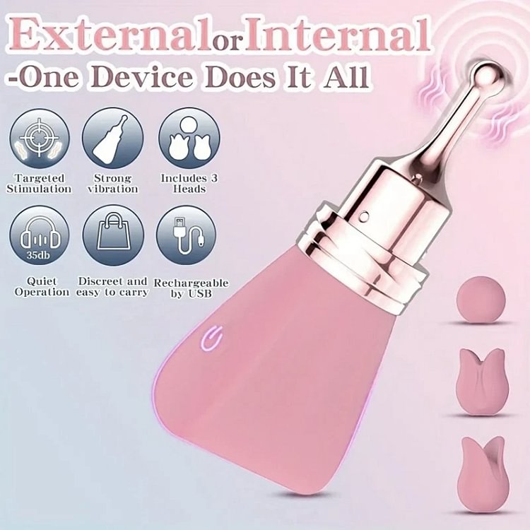 pornhint Pornhint Women's Toy Massager Clitoral G-Spot Nipple Stimulator Mini Bullet Vibrator Vibrator