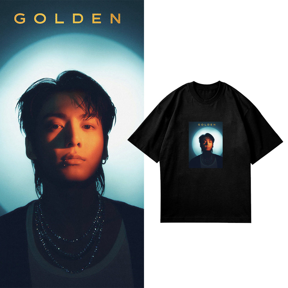 BTS Jungkook Golden T-Shirt