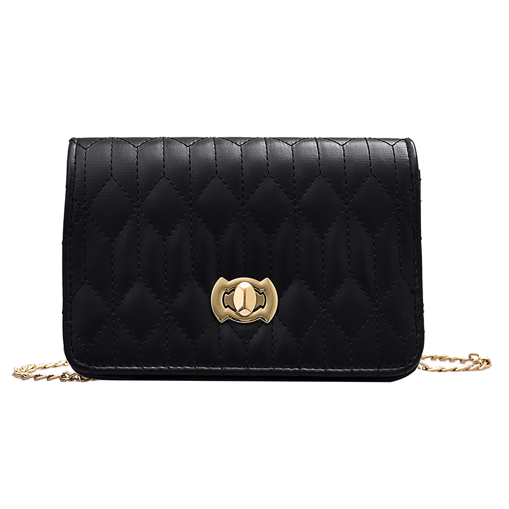 Fashion Chain PU Crossbody Bag Women Lattice Pattern Shoulder Pouch -Black, 501 Original
Fashion Chain PU Crossbody Bag Women Lattice Pattern Shoulder Pouch -Black, 501 Original