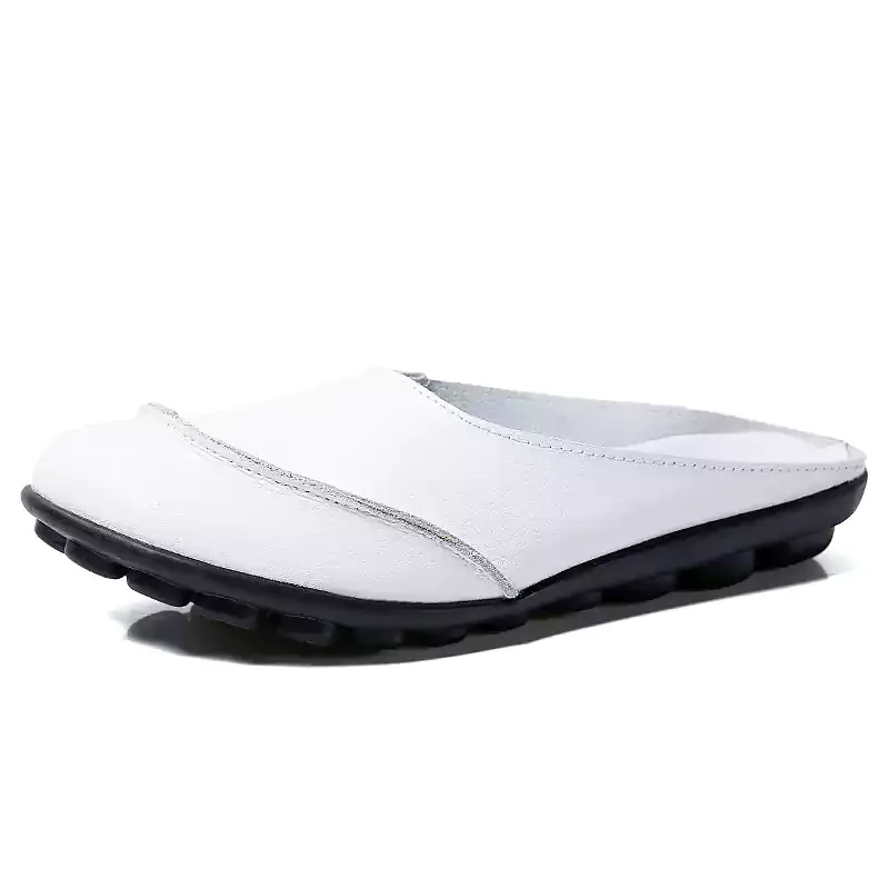 Letclo™ Leather Soft Soles Comfortable Flat Sandals letclo Letclo