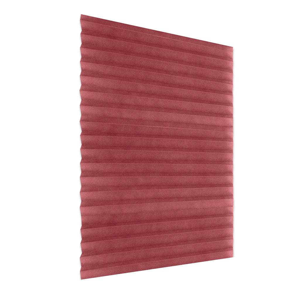 Self-Adhesive Pleated Blinds Living Room Half Blackout Window Curtains Red, 60*150cm, 501 Original
Self-Adhesive Pleated Blinds Living Room Half Blackout Window Curtains Red, 60*150cm, 501 Original