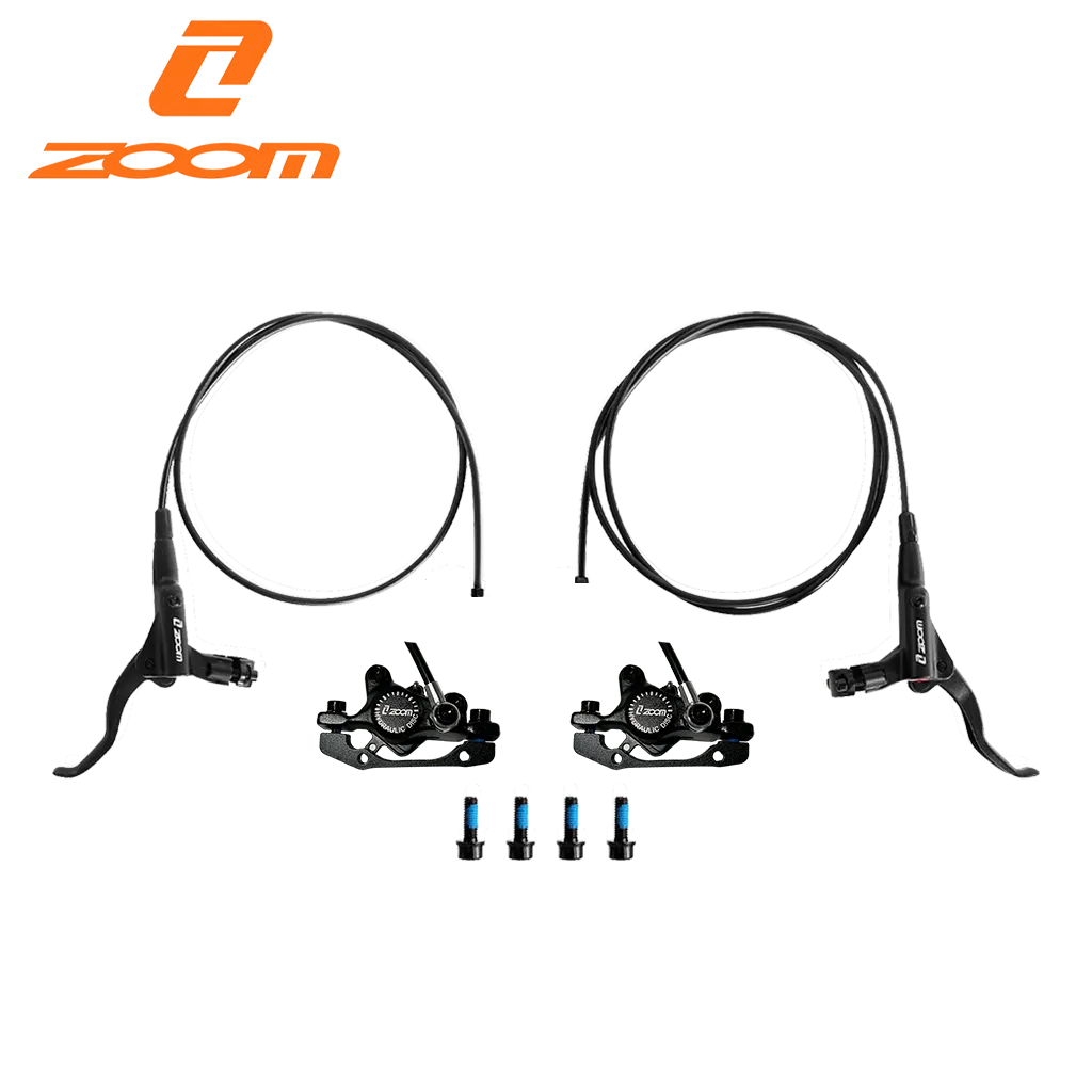 Zoom HB-875 Hydraulic Disc Brake Set | Dual Pistion MTB Brake System
