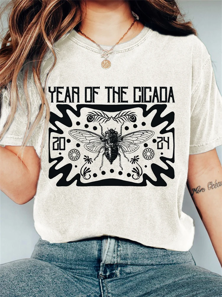 Year of the Cicada 2024 Vintage T Shirt
