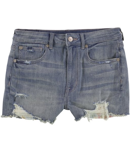 American Eagle Womens Distressed Casual Denim Shorts - Life is Beautiful for You - SheChoic