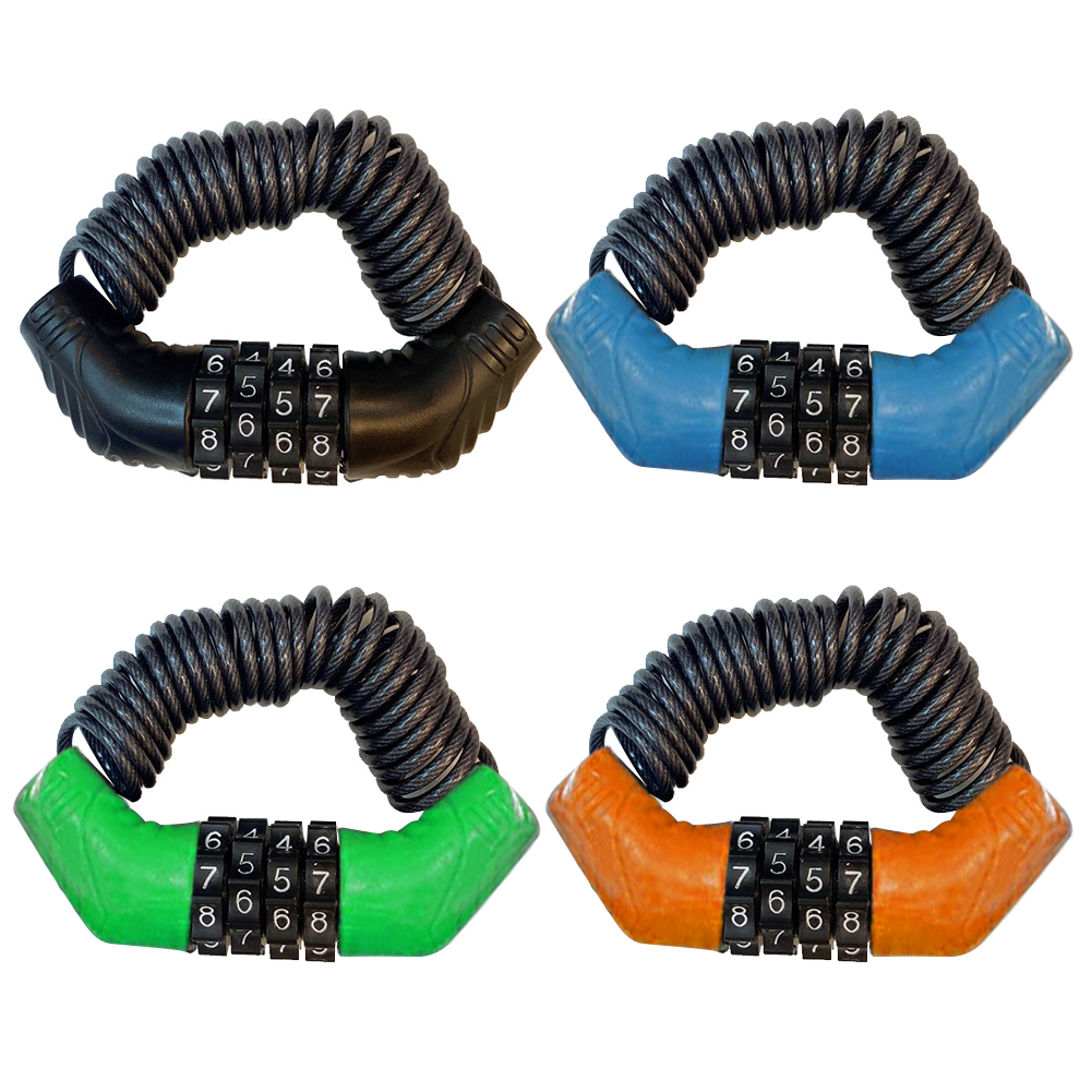 Universal Bicycle Helmet 4 Digit Anti-theft Motorcycle Cable Lock Random, 501 Original
Universal Bicycle Helmet 4 Digit Anti-theft Motorcycle Cable Lock Random, 501 Original