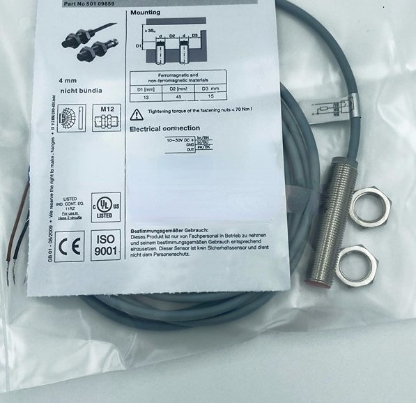 Proximity Switch Is 112mm/2no-4e0 DC Three Wire NPN Normally Open Metal ...