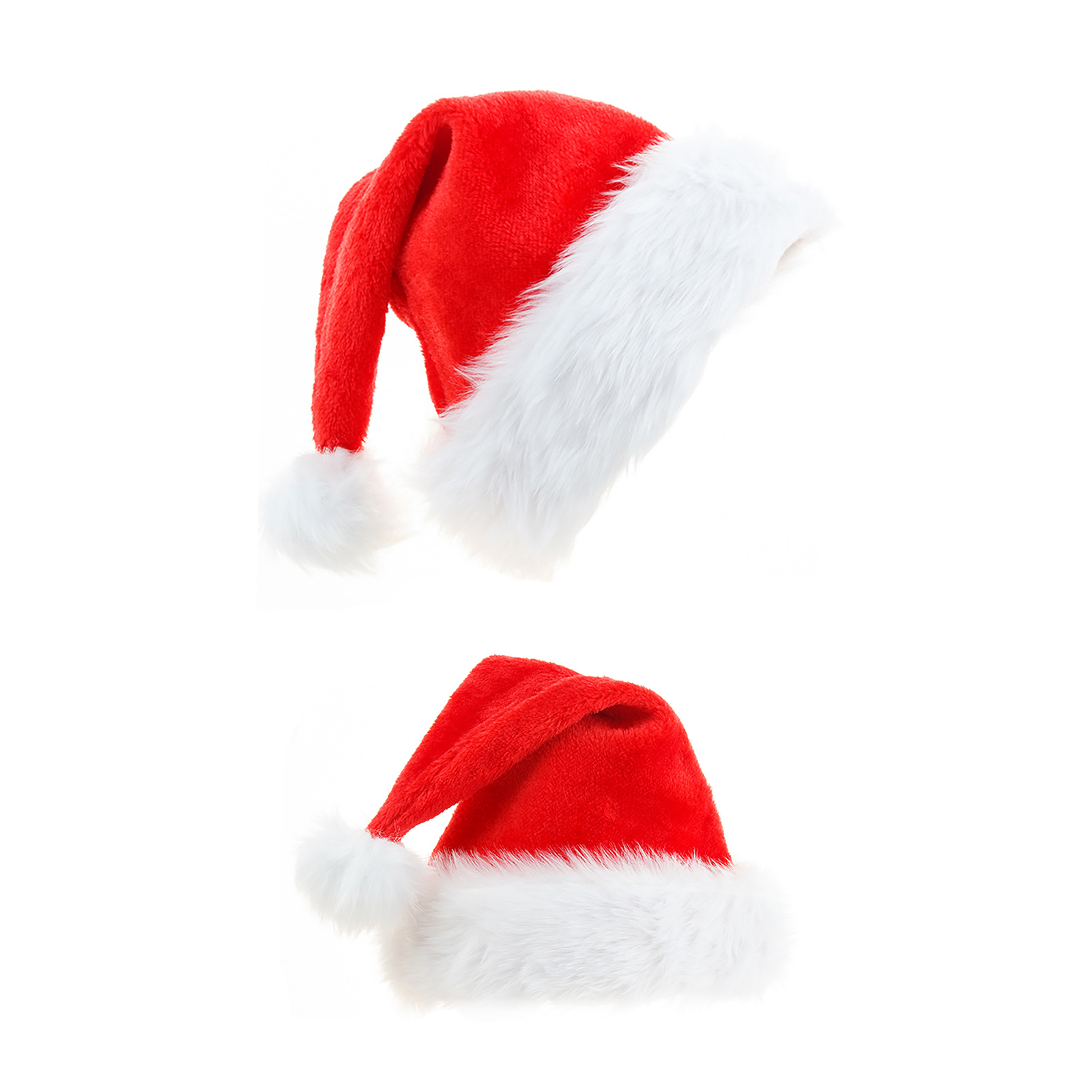 Plush Santa Hat Extra Thicken Classic Fur Unisex Velvet Christmas Hats, 501 Original
Plush Santa Hat Extra Thicken Classic Fur Unisex Velvet Christmas Hats, 501 Original