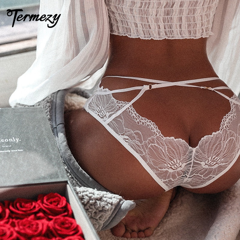 TERMEZY Women Sexy Lace Panties G String Temptation Lingerie Low Waist