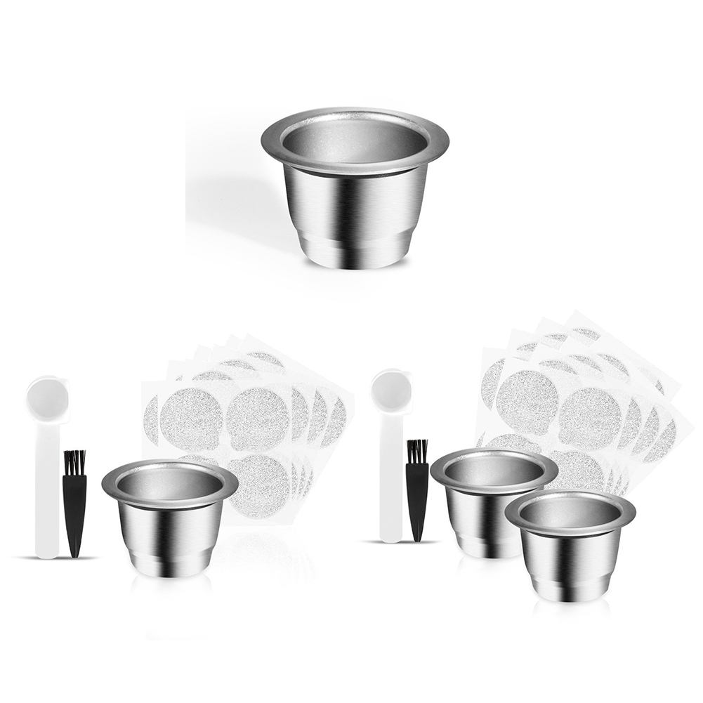 Stainless Steel Coffee Filter Refillable Capsule Cup Multiple Fill Reusable, 501 Original
Stainless Steel Coffee Filter Refillable Capsule Cup Multiple Fill Reusable, 501 Original