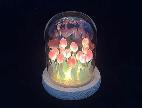 Romantic Tulip Night Light-Decorative Light LIN72